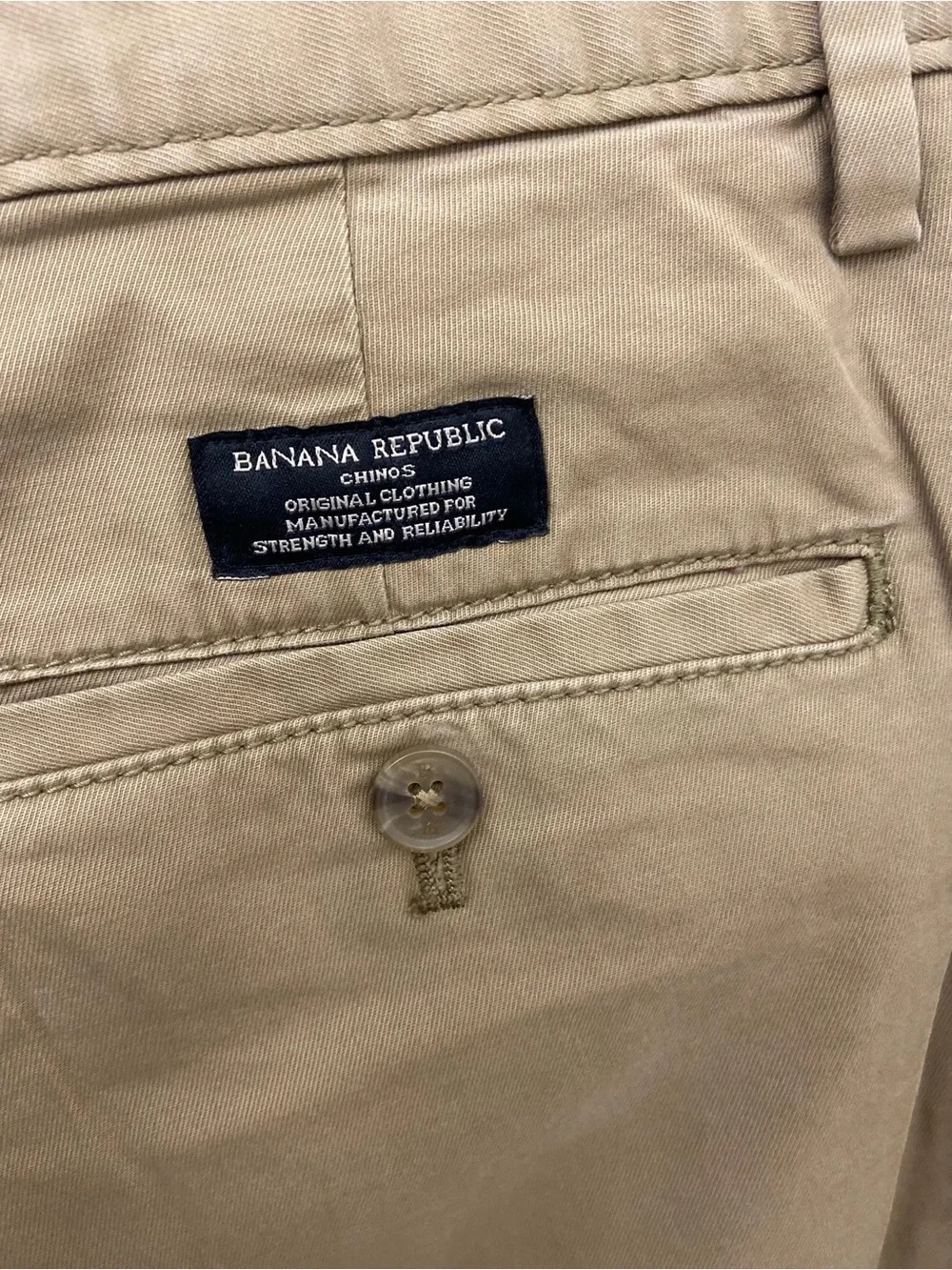 Banana Republic Men's Tan Chino Pants